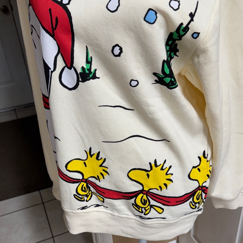 Ugly Christmas sweater Snoopy/Woodstock/Peanuts Christmas Sweater sz L NWOT - Picture 3 of 5